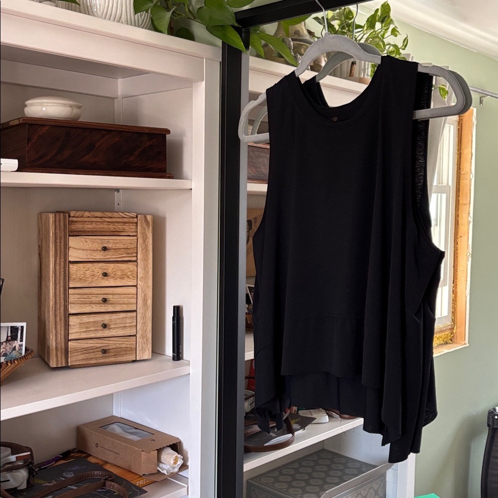 FP Movement by Free People Black Tank Top